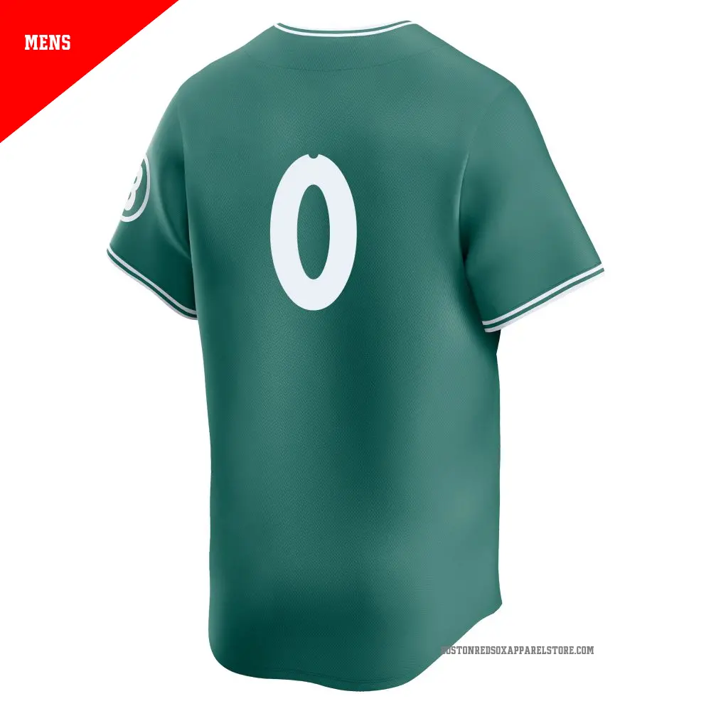 Men's #0 Walker Buehler Boston Red Sox Green Limited 2025