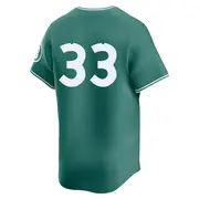 Men's #33 Jason Varitek Boston Red Sox Green Limited 2025 City