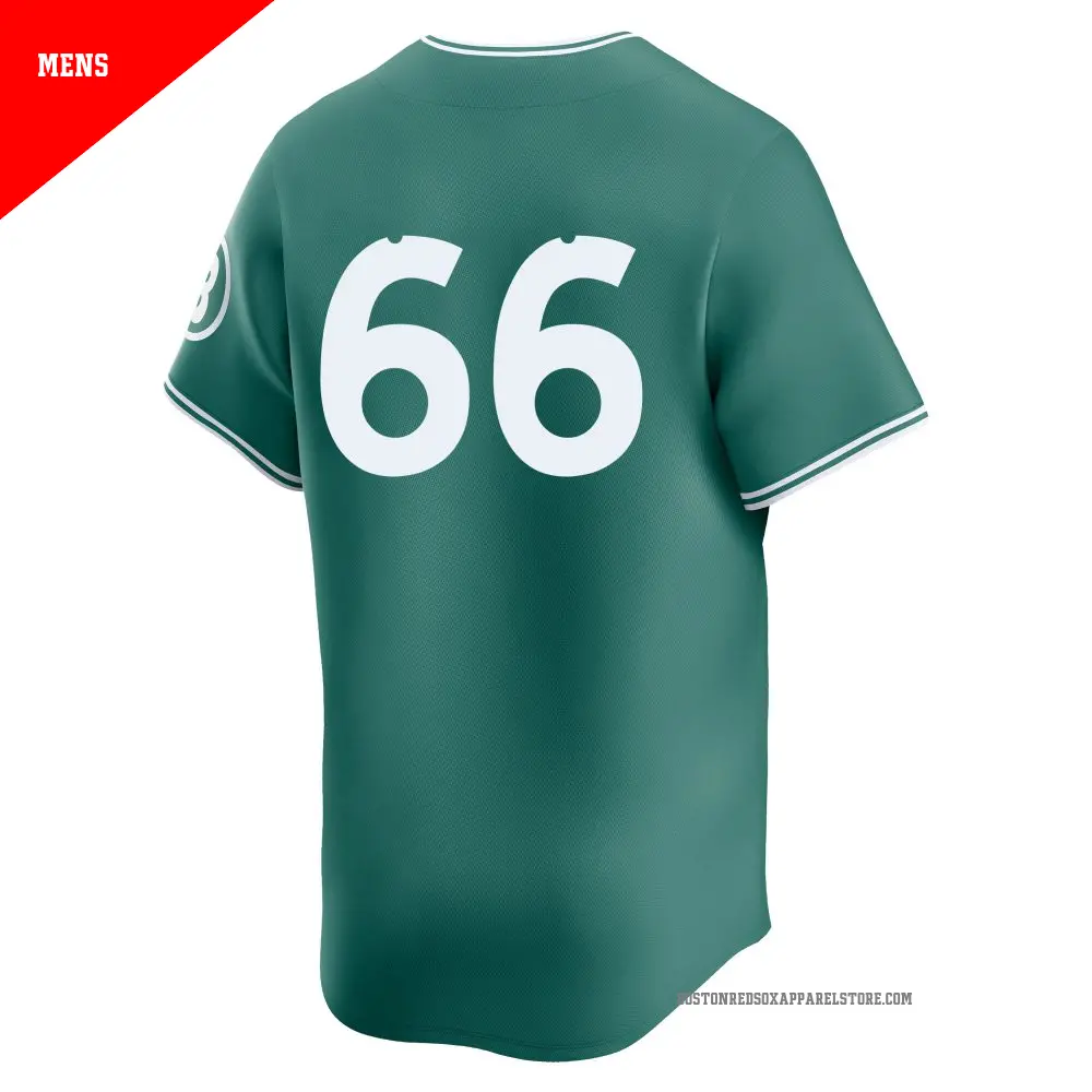 Men's #66 Brayan Bello Boston Red Sox Green Limited 2025 City
