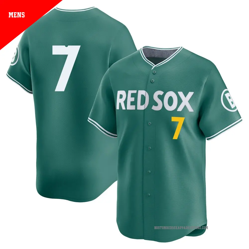 値引 Yoshida Masataka #7 Men's Boston 2025 Limited Green Sox Red ウェア