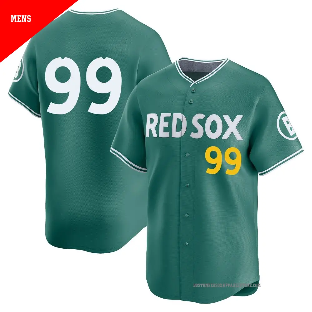 ブランドバッグ通販サイト Luis #99 Men's Guerrero 2025 Limited Green Sox Red Boston ウェア