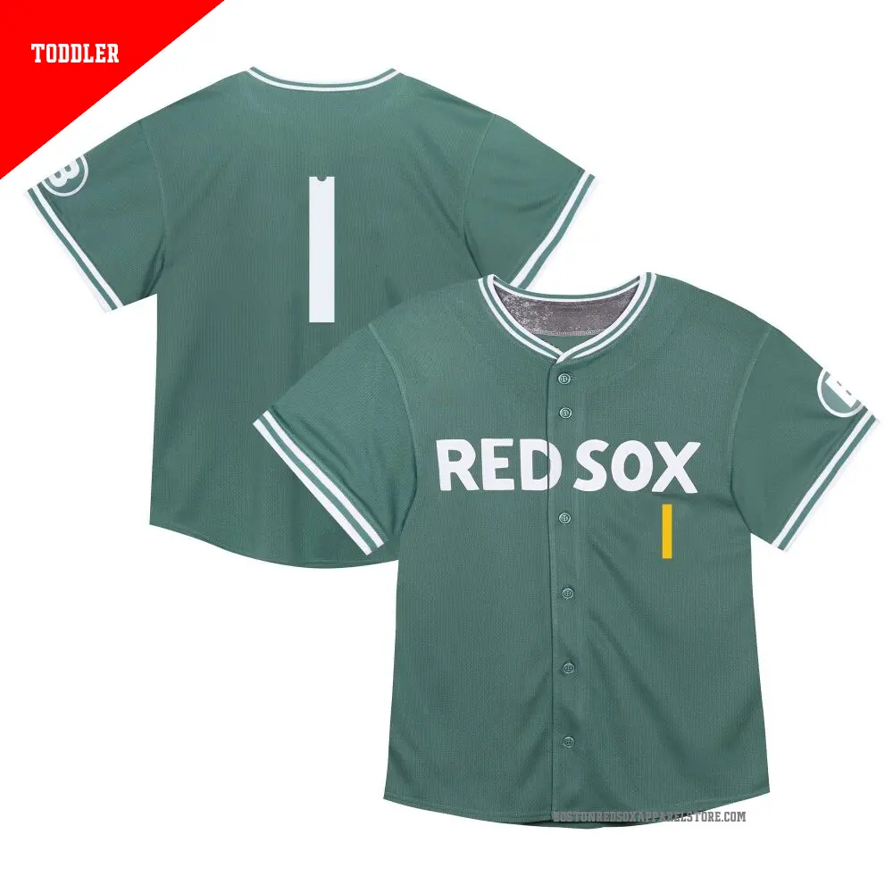 Toddler ＃1 Bobby Doerr Boston Red Sox Green Limited 2025 City Connect Jersey