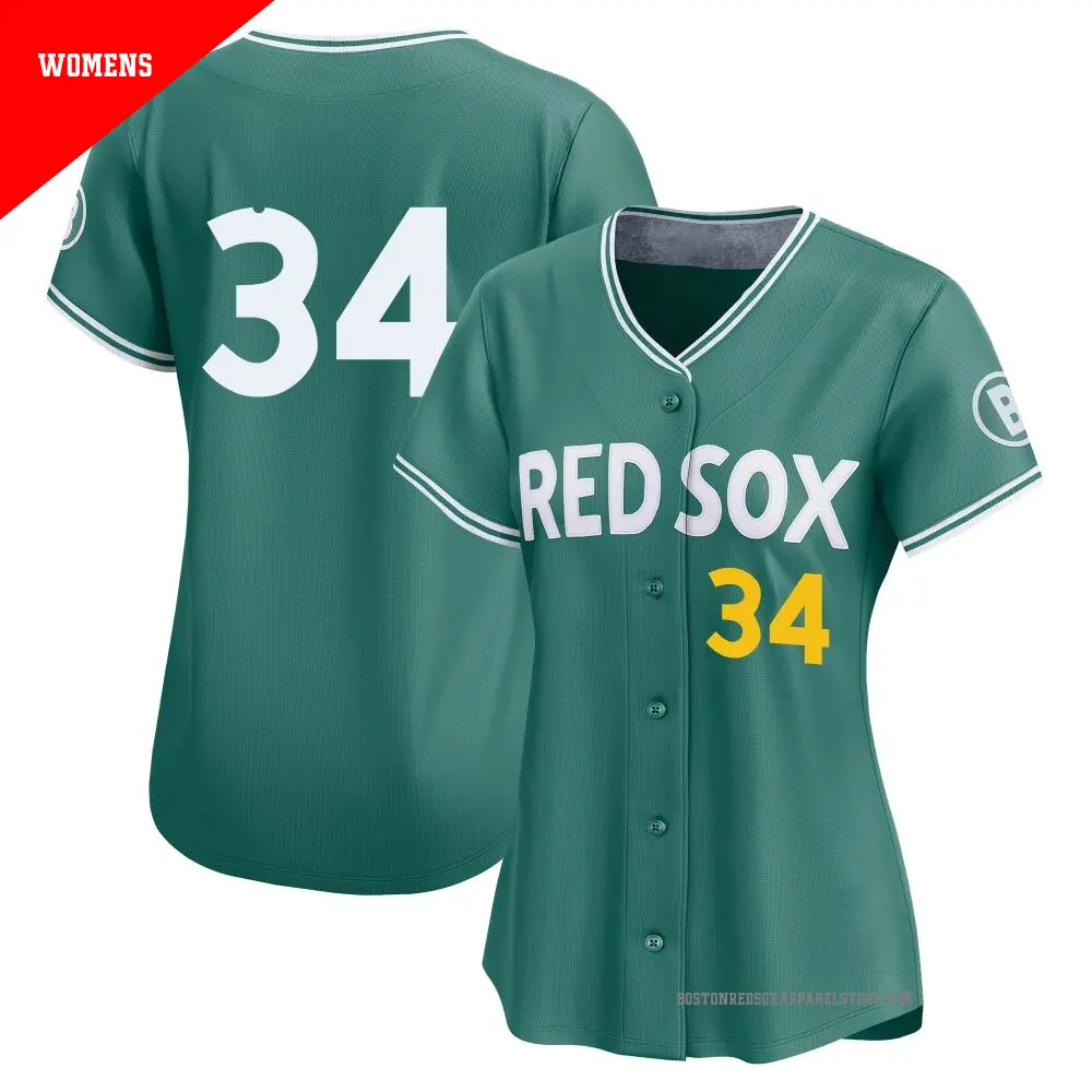 Youth #34 David Ortiz Boston Red Sox Green Limited 2025 City