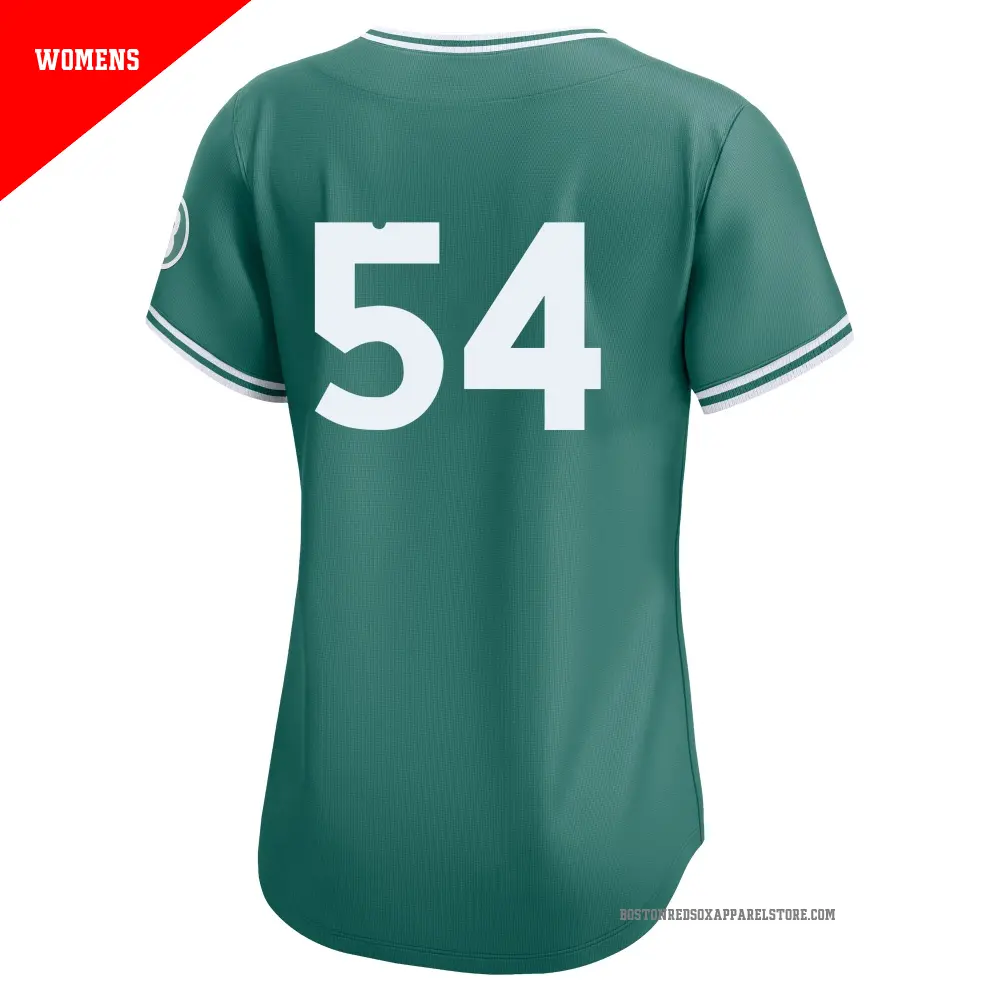 Women's #54 Sonny Gray Boston Red Sox Green Limited 2025 City