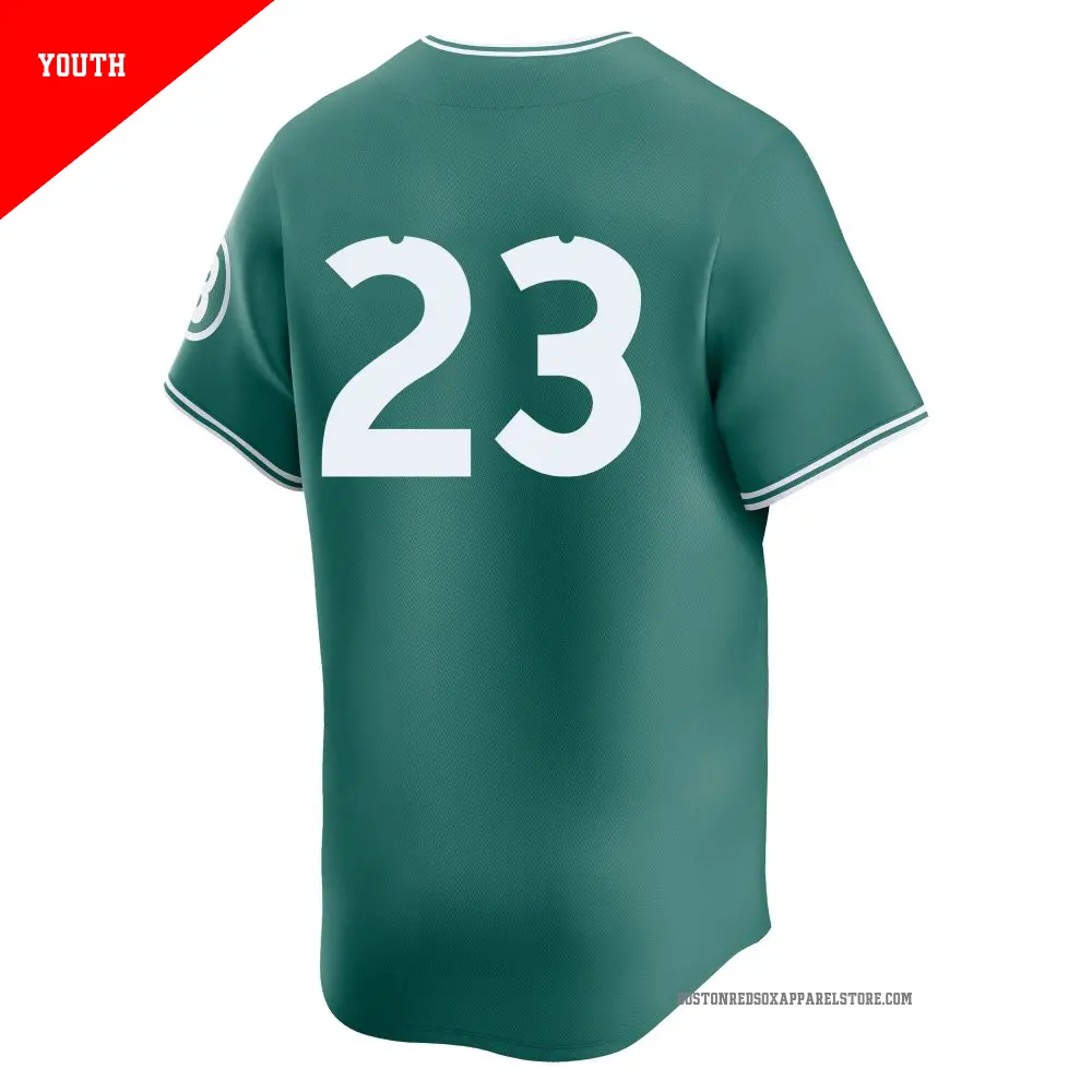 Youth #23 Romy Gonzalez Boston Red Sox Green Limited 2025 City
